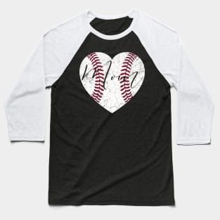 He Mom Mother'S Day Baseball Softball Baseball T-Shirt